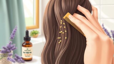 كيف أتخلص من القمل للشعر الطويل