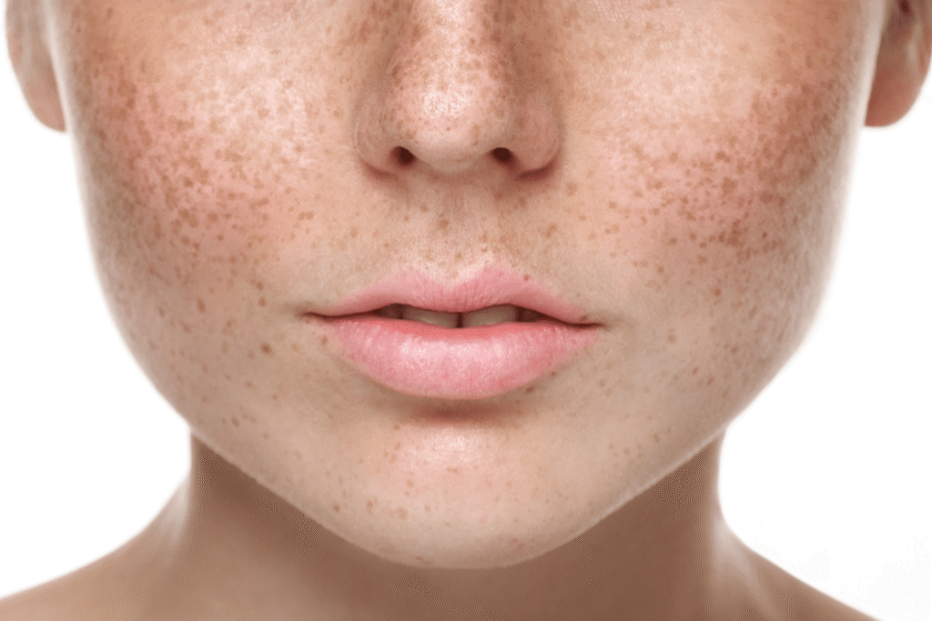 هل النمش من علامات الجمال أم بسبب تصبغات الشمس؟ 2 هل النمش من علامات الجمال أم بسبب تصبغات الشمس؟