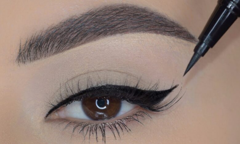 ازاي أحط الأيلاينر بطريقة سهلة