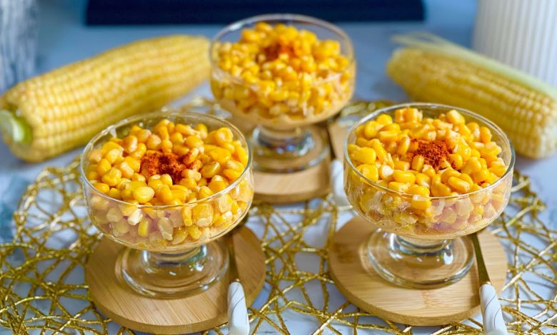 سناك الذرة الصفراء في فصل الشتاء تريند جديد.. طريقة تحضير سناك الذرة الصفراء في المنزل