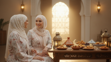 أفكار إطلالات يومية محتشمة لإطلالة رمضانية مميزة 17 أفكار إطلالات يومية محتشمة لإطلالة رمضانية مميزة