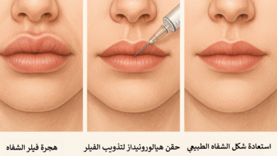 أخطاء شائعة بعد فيلر الشفاه تسبب التورم