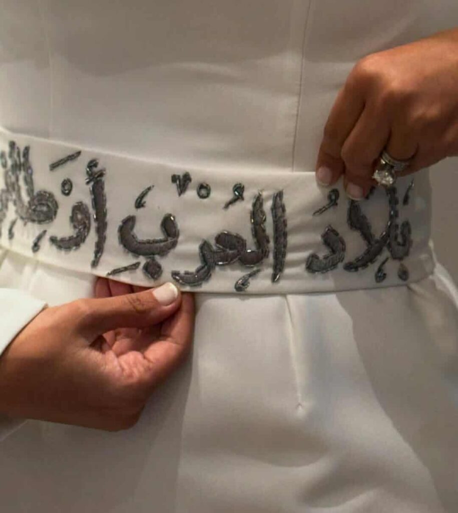 علا الفارس تتألق بفستان الحلم العربي في حفل جوائز Fashion Trust Arabia 2025