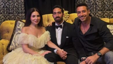 مي عز الدين تفاجئ الجمهور بإطلالة الزفاف